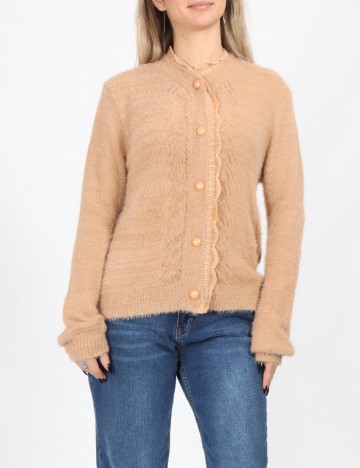 Cardigan SHEIN, maro