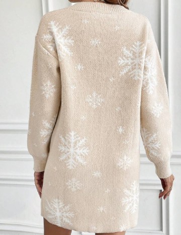 Rochie scurta SHEIN, crem