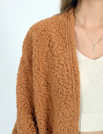 Cardigan SHEIN, maro Maro