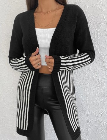 Cardigan SHEIN, negru