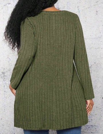 Bluza SHEIN CURVE, verde