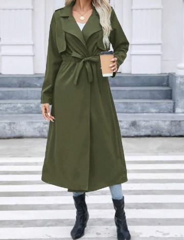 Trench SHEIN, verde