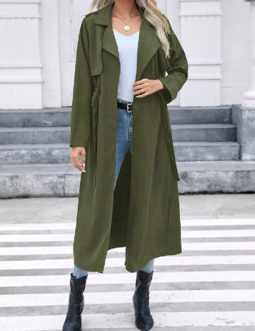 Trench SHEIN, verde