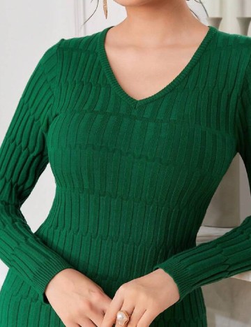 Rochie medie SHEIN, verde