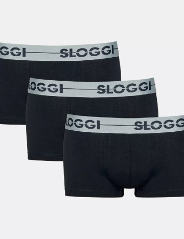 Set Boxeri Sloggi by Triumph, negru