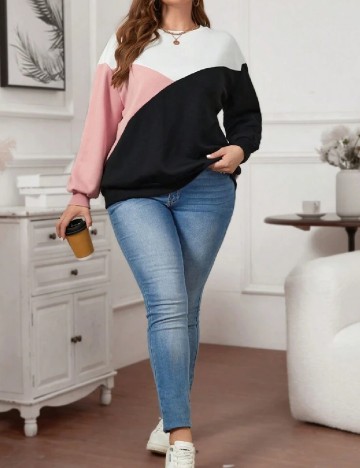 Bluza SHEIN CURVE, mix culori