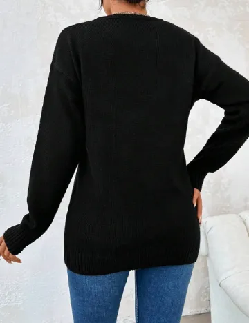 Pulover SHEIN, negru Negru
