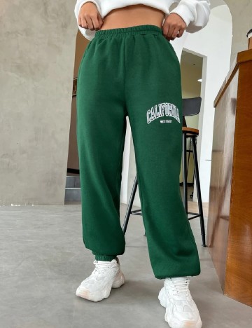 Pantaloni SHEIN, verde