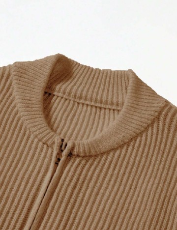 Cardigan SHEIN, maro