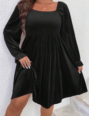 Rochie scurta SHEIN CURVE, negru