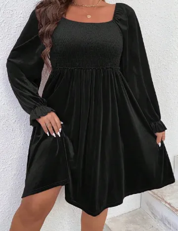 Rochie scurta SHEIN CURVE, negru Negru