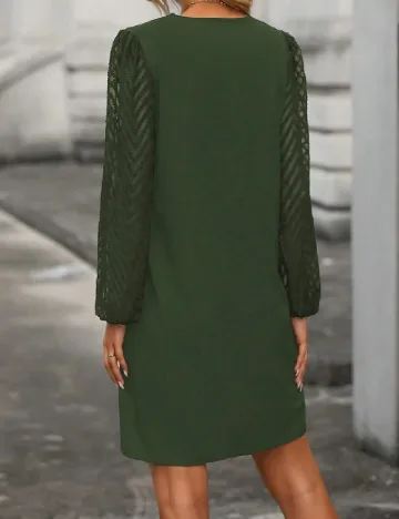 Rochie scurta SHEIN, verde Verde