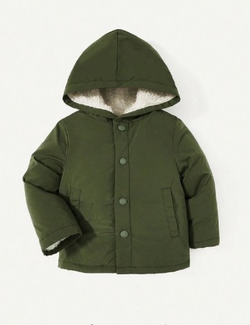 Geaca Shein Kids, verde