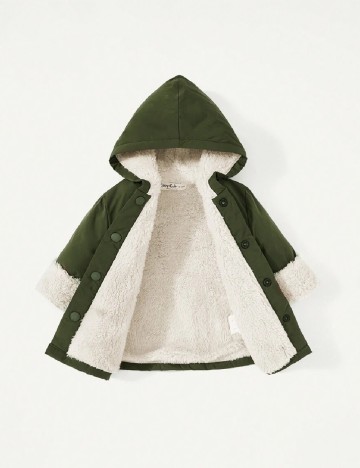 Geaca Shein Kids, verde