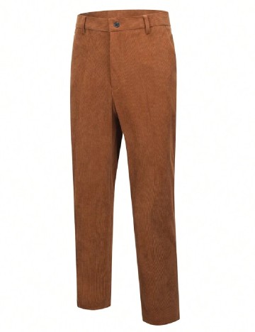 Pantaloni SHEIN, maro