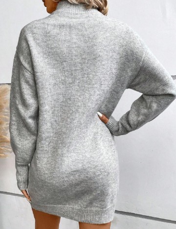 Rochie scurta SHEIN, gri