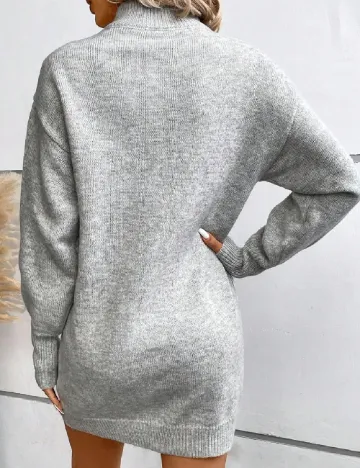 Rochie scurta SHEIN, gri Gri