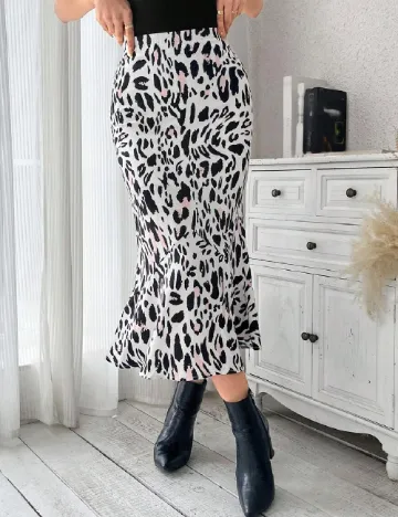 Fusta SHEIN, animal print Animal print