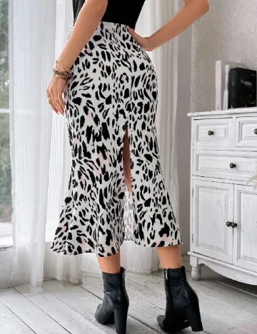 Fusta SHEIN, animal print Animal print