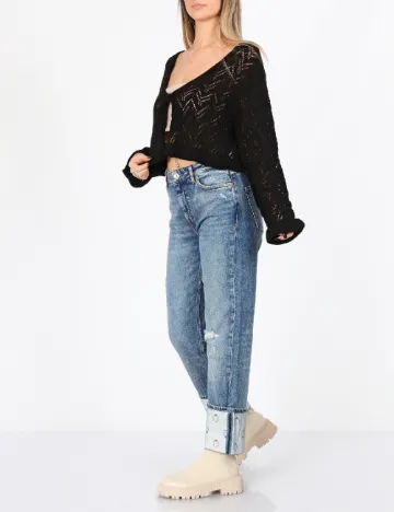 Cardigan SHEIN, negru