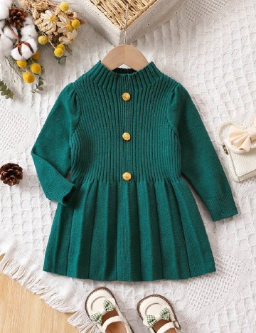 Rochie Shein Kids, verde