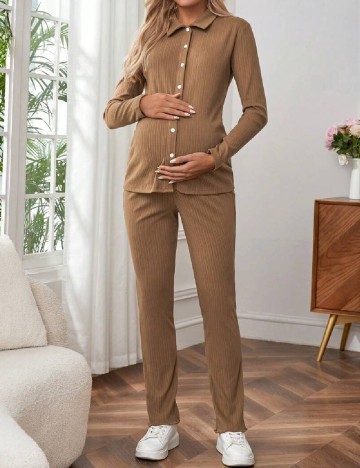 Compleu SHEIN Maternity, maro