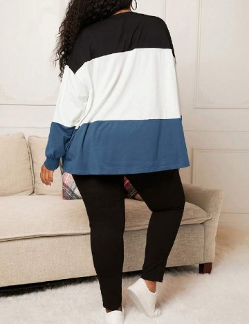 Bluza Oversize SHEIN CURVE, mix culori