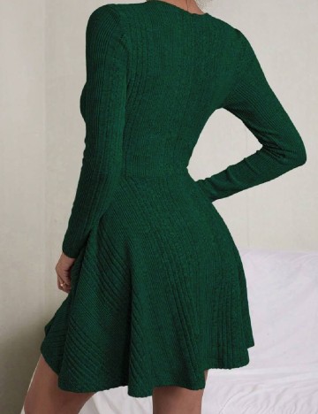 Rochie scurta SHEIN, verde