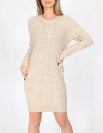 Rochie scurta SHEIN, crem Crem