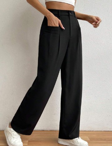 Pantaloni SHEIN, negru