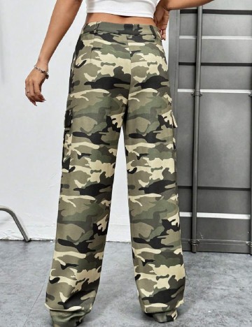 Pantaloni SHEIN, army