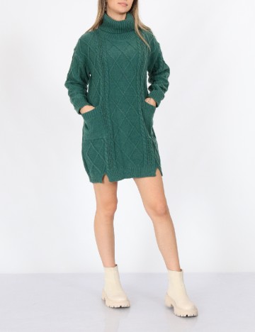 Rochie scurta SHEIN, verde