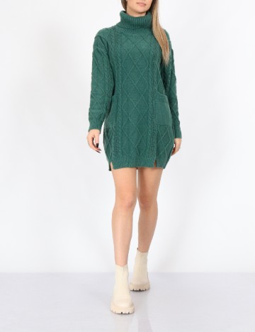 Rochie scurta SHEIN, verde