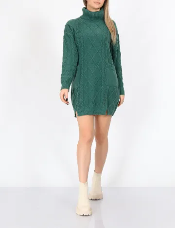 Rochie scurta SHEIN, verde Verde