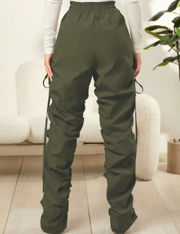 Pantaloni SHEIN, verde