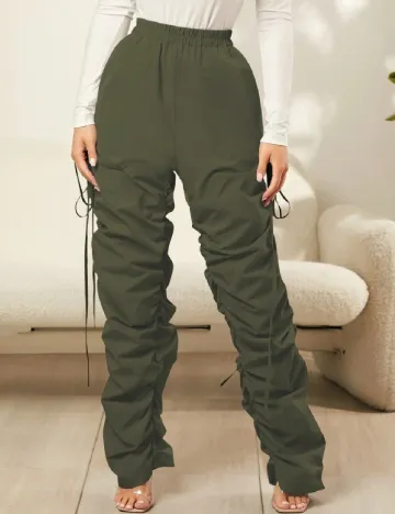 Pantaloni SHEIN, verde Verde