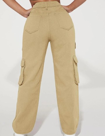 Pantaloni SHEIN, crem