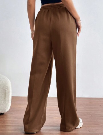 Pantaloni SHEIN, maro