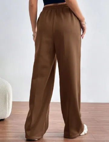 Pantaloni SHEIN, maro Maro