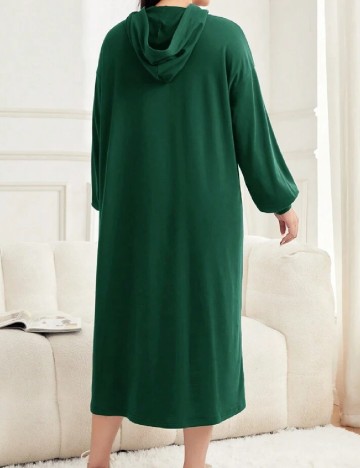 Rochie medie SHEIN CURVE, verde