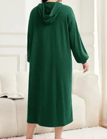 Rochie medie SHEIN CURVE, verde Verde