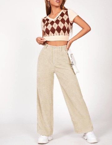 Pantaloni SHEIN, bej