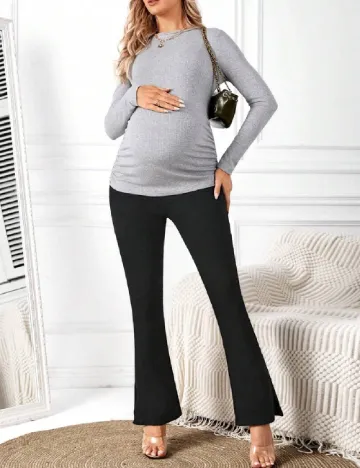 Blugi SHEIN Maternity, negru Negru