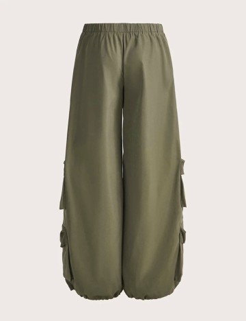 Pantaloni SHEIN, verde