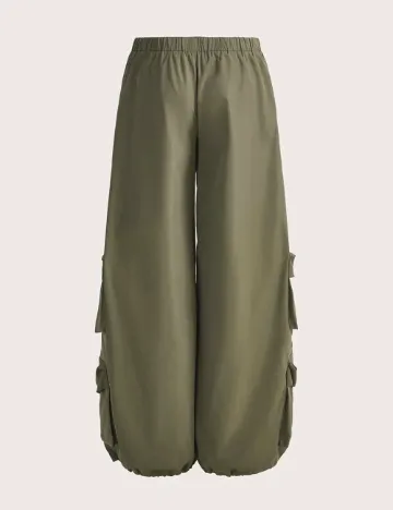 Pantaloni SHEIN, verde Verde