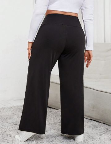 Pantaloni SHEIN CURVE, negru