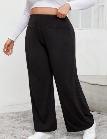 Pantaloni SHEIN CURVE, negru