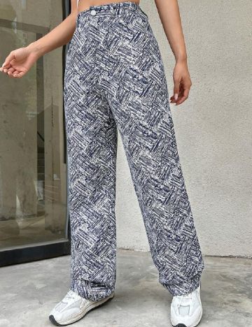 Pantaloni SHEIN, albastru