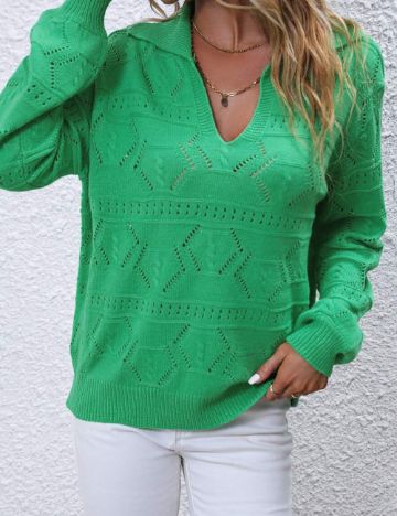 Bluza SHEIN, verde