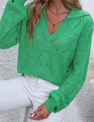 Bluza SHEIN, verde